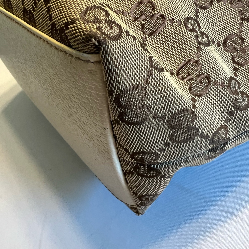 Gucci Eclipse Beige and Brown Tote Bag - Picture 5 of 12